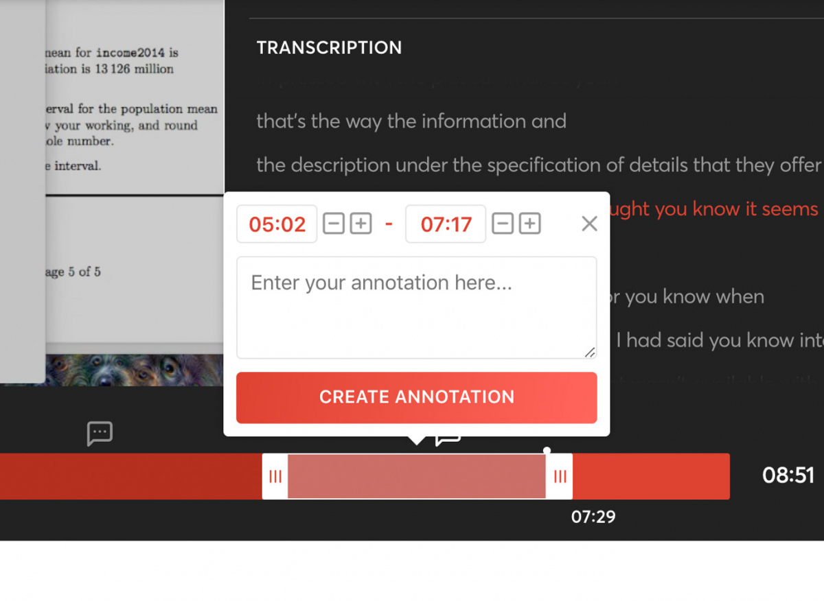 Userfeel's Annotation tool